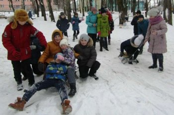 Игры на свежем воздухе «Снежная фантазия»