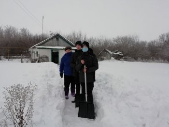 Волонтерская Акция - "Снежный десант"